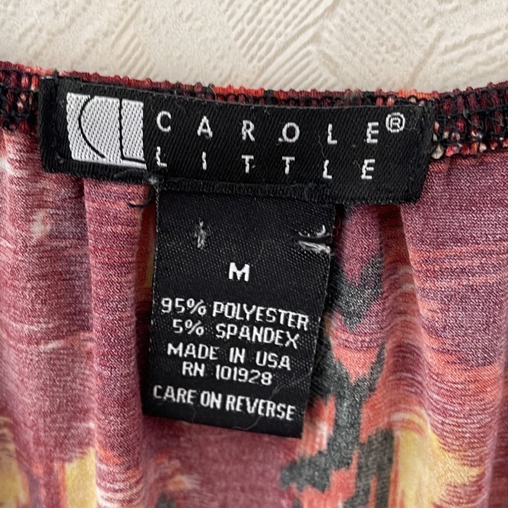 CAROLE LITTLE Blouse Size M - Picture 4 of 4